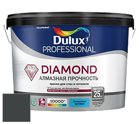Краска DULUX LUXIUM DIAMOND MATT матовая краска цвет NCS S 8505-B80G 