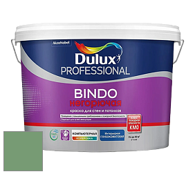 Краска DULUX LUXIUM BINDO НЕГОРЮЧАЯ 9л глубокоматовая краска цвет 70GY 30/254 Autumn Crisp