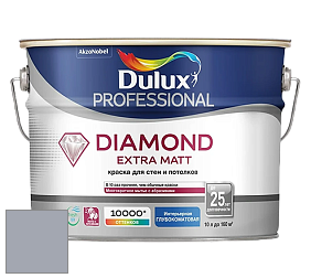 Краска DULUX LUXIUM DIAMOND EXTRA MATT глубокоматовая краска цвет 70BB 40/062 Silhouette