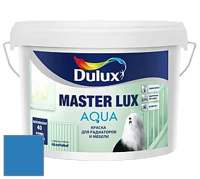 Краска DULUX LUXIUM MASTER LUX AQUA полуглянцевая краска цвет 22BB 19/397 