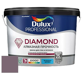 Краска DULUX LUXIUM DIAMOND MATT матовая краска цвет 30RR 16/107 