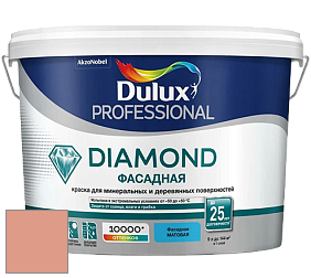 Краска DULUX LUXIUM DIAMOND ФАСАДНАЯ матовая краска цвет 50YR 45/317 African adventure 6