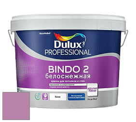 Краска DULUX LUXIUM BINDO 2 глубокоматовая краска цвет 10RR 32/258 