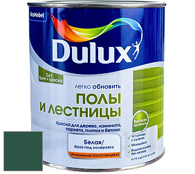 Краска DULUX LUXIUM ПОЛЫ И ЛЕСТНИЦЫ полуглянцевая краска цвет RAL 6028 