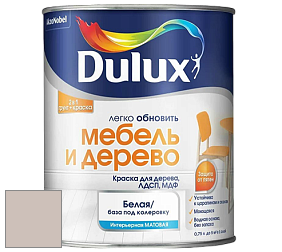 Краска DULUX LUXIUM МЕБЕЛЬ И ДЕРЕВО матовая краска цвет 67YR 56/055 Nougat Walls