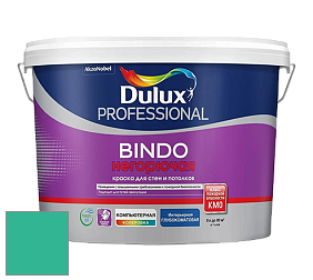 Краска DULUX LUXIUM BINDO НЕГОРЮЧАЯ 9л глубокоматовая краска цвет 30GG 37/423 Remote Island