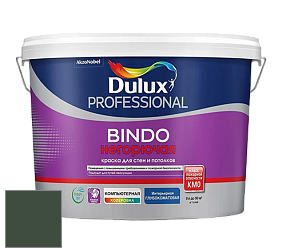 Краска DULUX LUXIUM BINDO НЕГОРЮЧАЯ 9л глубокоматовая краска цвет 81GY 06/106 