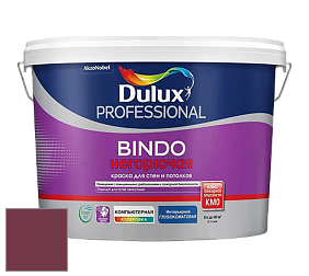 Краска DULUX LUXIUM BINDO НЕГОРЮЧАЯ 9л глубокоматовая краска цвет 75RR 08/316 