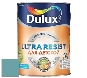 Краска DULUX LUXIUM ULTRA RESIST ДЛЯ ДЕТСКОЙ ультрастойкая матовая краска цвет 10BG 33/203 