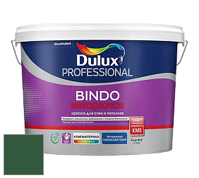 Краска DULUX LUXIUM BINDO НЕГОРЮЧАЯ 9л глубокоматовая краска цвет 85GY 10/193 Everglade Song