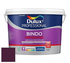 Краска DULUX LUXIUM BINDO НЕГОРЮЧАЯ 9л глубокоматовая краска цвет RAL 4007 