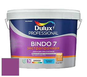 Краска DULUX LUXIUM BINDO 7 Экстрапрочная матовая краска цвет RAL 4008 