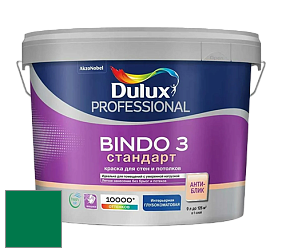 Краска DULUX LUXIUM BINDO 3 Стандарт глубокоматовая краска цвет NCS S 3560-G 