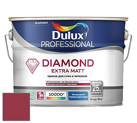 Краска DULUX LUXIUM DIAMOND EXTRA MATT глубокоматовая краска цвет 83RR 12/377 Intense Auburn