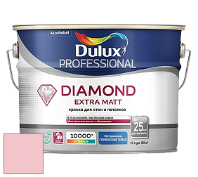 Краска DULUX LUXIUM DIAMOND EXTRA MATT глубокоматовая краска цвет 77RR 67/177 Puppy Love