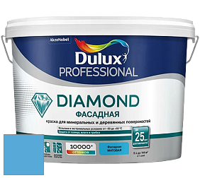 Краска DULUX LUXIUM DIAMOND ФАСАДНАЯ матовая краска цвет 89BG 37/353 Holiday blues 2