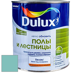 Краска DULUX LUXIUM ПОЛЫ И ЛЕСТНИЦЫ полуглянцевая краска цвет RAL 6027 