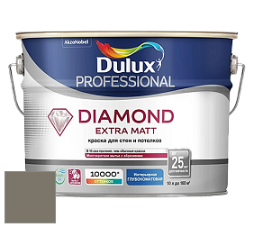 Краска DULUX LUXIUM DIAMOND EXTRA MATT глубокоматовая краска цвет NCS S 6005-Y 
