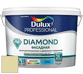 Краска DULUX LUXIUM DIAMOND ФАСАДНАЯ матовая краска цвет NCS S 1020-G80Y 