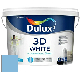Краска DULUX LUXIUM 3D WHITE матовая краска цвет NCS S 1040-R90B 