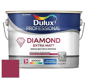 Краска DULUX LUXIUM DIAMOND EXTRA MATT глубокоматовая краска цвет 64RR 12/436 Racy Red