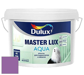 Краска DULUX LUXIUM MASTER LUX AQUA полуглянцевая краска цвет 67RB 21/342 