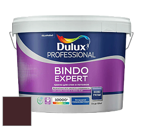 Краска DULUX LUXIUM BINDO EXPERT глубокоматовая краска цвет 74RR 05/092 Chic Chocolate