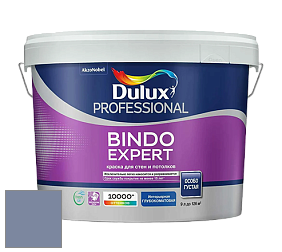 Краска DULUX LUXIUM BINDO EXPERT глубокоматовая краска цвет NCS S 4020-R70B 