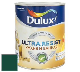 Краска DULUX LUXIUM ULTRA RESIST КУХНЯ И ВАННАЯ полуматовая ультрастойкая краска цвет 25GG 07/188 Balsam Fir