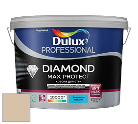 Краска DULUX LUXIUM DIAMOND MAX PROTECT матовая краска цвет 15YY 57/150 Sandcastle Fall