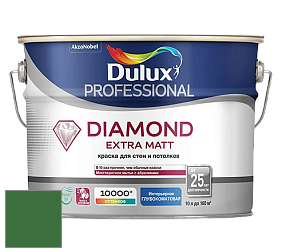 Краска DULUX LUXIUM DIAMOND EXTRA MATT глубокоматовая краска цвет 70GY 13/324 Jungle Leaf