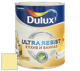 Краска DULUX LUXIUM ULTRA RESIST КУХНЯ И ВАННАЯ полуматовая ультрастойкая краска цвет 68YY 83/339 Morning Feel