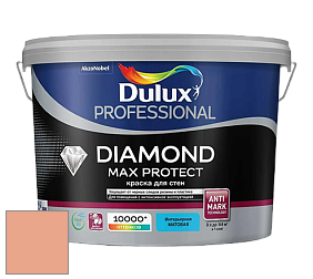 Краска DULUX LUXIUM DIAMOND MAX PROTECT матовая краска цвет 58YR 53/342 Coral canyon 2