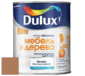 Краска DULUX LUXIUM МЕБЕЛЬ И ДЕРЕВО матовая краска цвет 80YR 26/323 