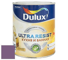 Краска DULUX LUXIUM ULTRA RESIST КУХНЯ И ВАННАЯ полуматовая ультрастойкая краска цвет 70RB 16/220 Stage Fright
