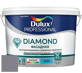 Краска DULUX LUXIUM DIAMOND ФАСАДНАЯ матовая краска цвет 10RB 23/061 Lilac Hedge