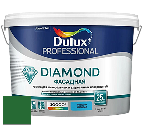 Краска DULUX LUXIUM DIAMOND ФАСАДНАЯ матовая краска цвет 70GY 11/387 Shamrock