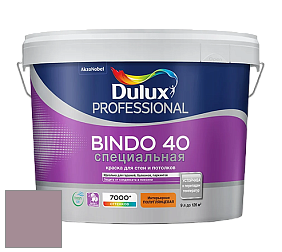Краска DULUX LUXIUM BINDO 40 Специальная полуглянцевая краска цвет 30RR 30/103 Sonata