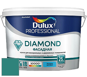 Краска DULUX LUXIUM DIAMOND ФАСАДНАЯ матовая краска цвет NCS S 4040-B60G 