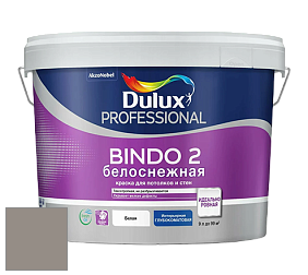 Краска DULUX LUXIUM BINDO 2 глубокоматовая краска цвет 00YY 28/055 