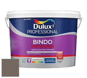 Краска DULUX LUXIUM BINDO НЕГОРЮЧАЯ 9л глубокоматовая краска цвет 00YY 15/074 