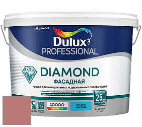 Краска DULUX LUXIUM DIAMOND ФАСАДНАЯ матовая краска цвет 04YR 27/258 Rustic Romance