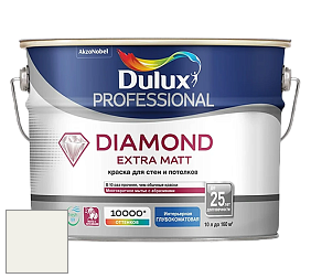 Краска DULUX LUXIUM DIAMOND EXTRA MATT глубокоматовая краска цвет 83YY 88/033 Clinic White