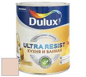 Краска DULUX LUXIUM ULTRA RESIST КУХНЯ И ВАННАЯ полуматовая ультрастойкая краска цвет 90YR 70/129 
