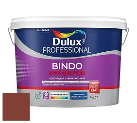 Краска DULUX LUXIUM BINDO НЕГОРЮЧАЯ 9л глубокоматовая краска цвет 30YR 10/314 Red Maple
