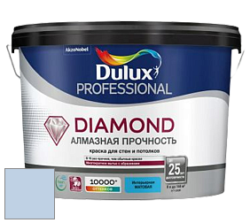 Краска DULUX LUXIUM DIAMOND MATT матовая краска цвет 30BB 63/124 Quiet Blue