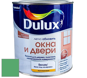 Краска DULUX LUXIUM ОКНА И ДВЕРИ полуматовая краска цвет 98GY 30/437 