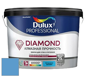 Краска DULUX LUXIUM DIAMOND MATT матовая краска цвет 25BB 32/310 Clean Waters