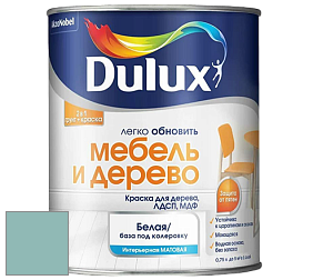Краска DULUX LUXIUM МЕБЕЛЬ И ДЕРЕВО матовая краска цвет 77GG 46/139 Turtle Garden