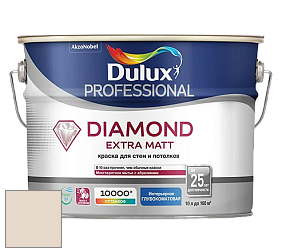 Краска DULUX LUXIUM DIAMOND EXTRA MATT глубокоматовая краска цвет 08YY 72/077 Ivory Flash